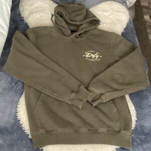 Defy Boardshop Olive Green Hoodie